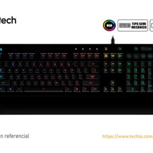 Teclado Logitech Gaming G213 PRODIGY RGB 920-008084