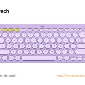 Teclado Logitech K380 Multidispositivo 920-011150 Lavender