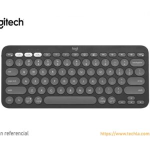 Teclado Logitech Pebble 2 K380S Bluetooth 920-011783 Negro y Gris