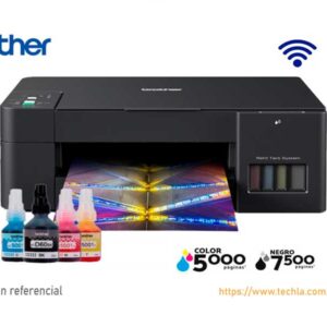 Impresora Multifuncional DCP-T420W Brother Sistema Continuo Inalámbrico