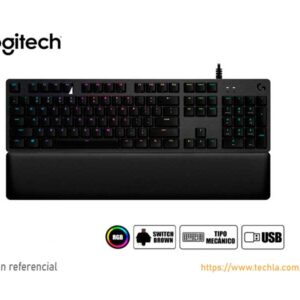 Teclado Gamer Logitech G513 Carbon Lightsync 920-009322 RGB Black