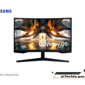 Monitor Samsung Odyssey G5 Curvo 27" LS27AG550ELXPE HDMI,165Hz, 1ms.