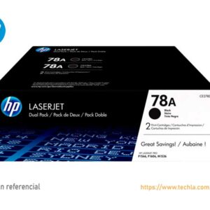 Toner HP 78A Negro CE278AD LaserJet 1606/1536