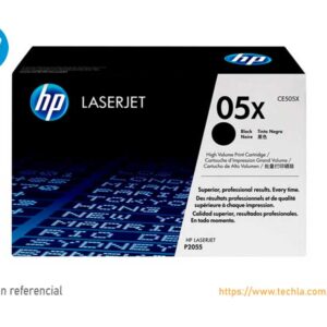 Toner HP 05X Negro CE505X LaserJet 6500pag