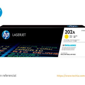 Toner Hp 202A LaserJet Amarillo CF502A 1300 Paginas