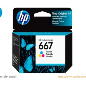 Cartucho de Tinta HP 667 3YM78AL Tricolor