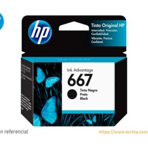 Cartucho de tinta HP 667 3YM79AL Negro