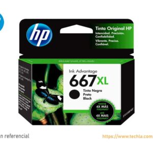 Cartucho de Tinta HP 667XL 3YM81AL Negro