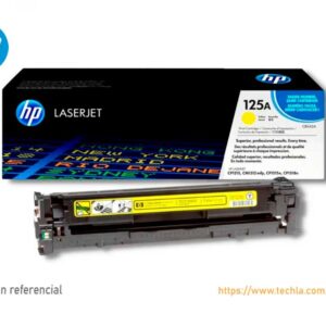 Toner HP 125A Yellow CB542A LaserJet CP1210/CP1215