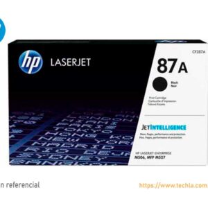 Toner HP 87A Negro CF287A LaserJet 9KPg.