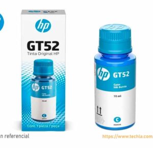 Tinta HP GT52 Cyan M0H54AL 8kPg