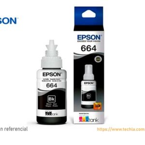 Tinta Epson 664 Negro T664120-AL L200/L300/L455/L565