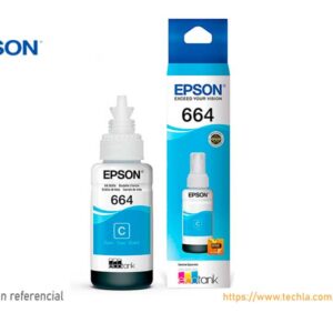 Tinta Epson 664 Cyan T664220-AL