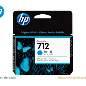 Cartucho de Tinta HP 712A Cyan DesignJet 3ED67A 29ml