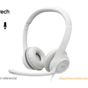 Audífono C/Microf Logitech H390 USB Blanco (981-001285)