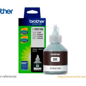 Tinta Brother BT6001BK Negro DCP-T300W/500W/700W