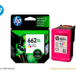 Cartucho de Tinta HP 662XL Tricolor DeskJet (CZ106AL)