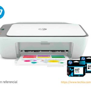 Impresora Multifuncional HP HP Deskjet 2775 Inalámbrico - Color (7FR21A)