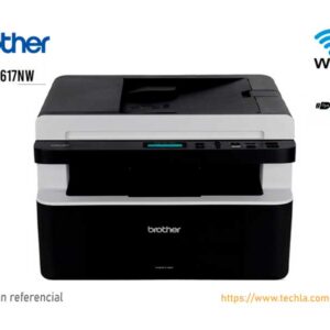 Impresora Brother Multifuncional Láser DCP-1617NW WIFI