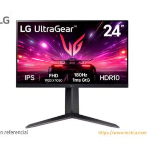 Monitor Gamer LG 24" UltraGear IPS, FHD, 180Hz (24GS65F-B)