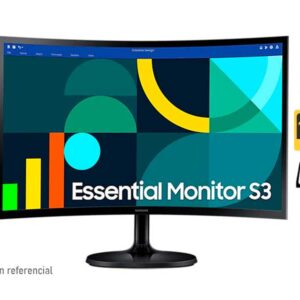 Monitor Samsung Curvo FHD de 24" FHD, 100hz (LS24D360GALXPE)