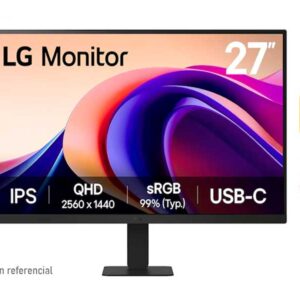 Monitor LG 27” QHD IPS,100 Hz, HDMI,USB-C (27U631A-B)